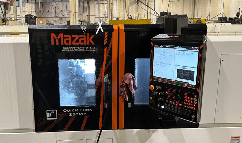 Mazak Quickturn 250MY CNC Lathe